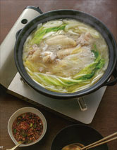鶏と白菜のチゲ