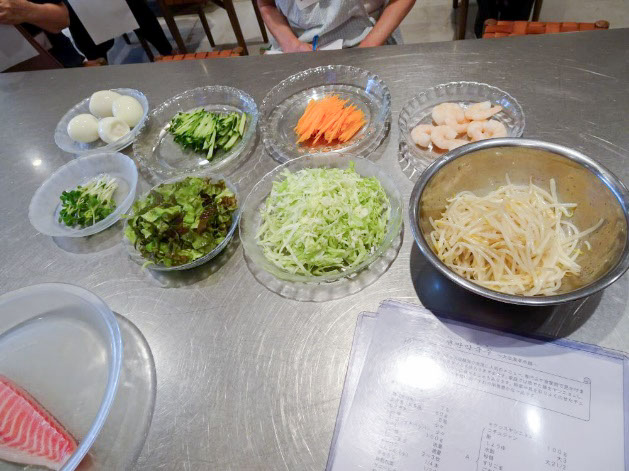 チェンバンマックㇰスの彩り野菜がそろいました！